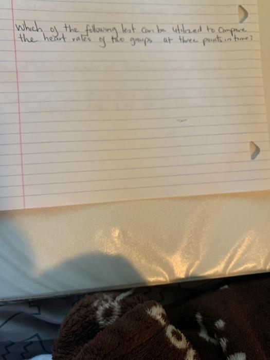 Which of the following test can be utilized to