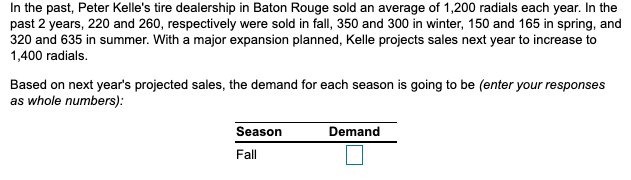 In the past, Peter Kelle's tire dealership in