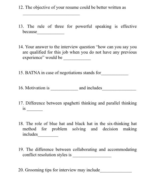 Q1) Complete the following: 1. Substantive