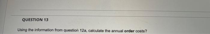 please answer # 13 vendor is $60. in addition,