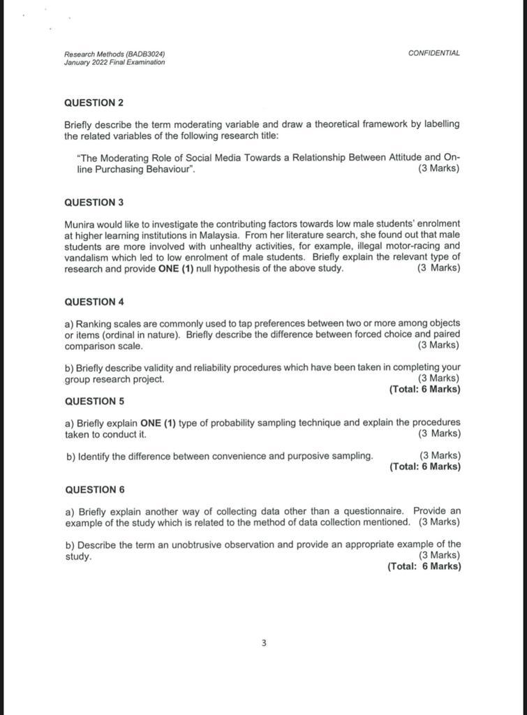 SECTION A (35 MARKS) There are SEVEN (7)