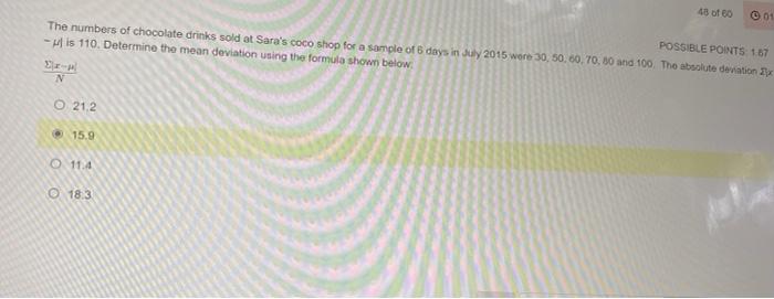 48 of 10 001 POSSIBLE POINTS 167 The numbers of