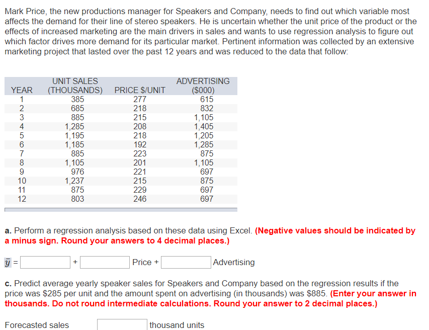 Mark Price, the new productions manager for