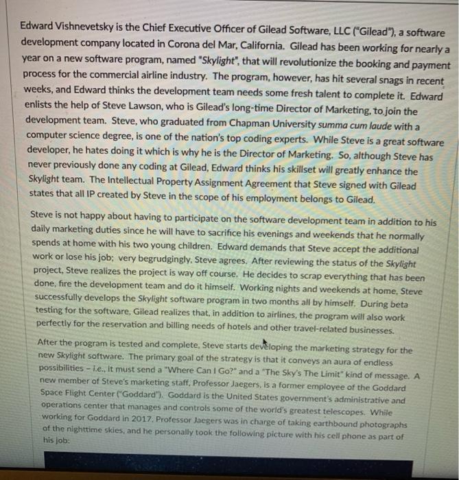 Edward Vishnevetsky is the Chief Executive