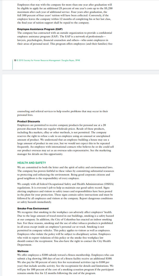 Regarding the Columbus Custom Carpentry Case