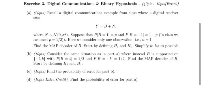 in a rush, please help Exercise 3. Digital