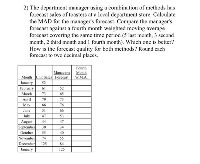 HELP. Please present the calculations of each