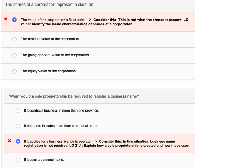 The shares of a corporation represent a claim on