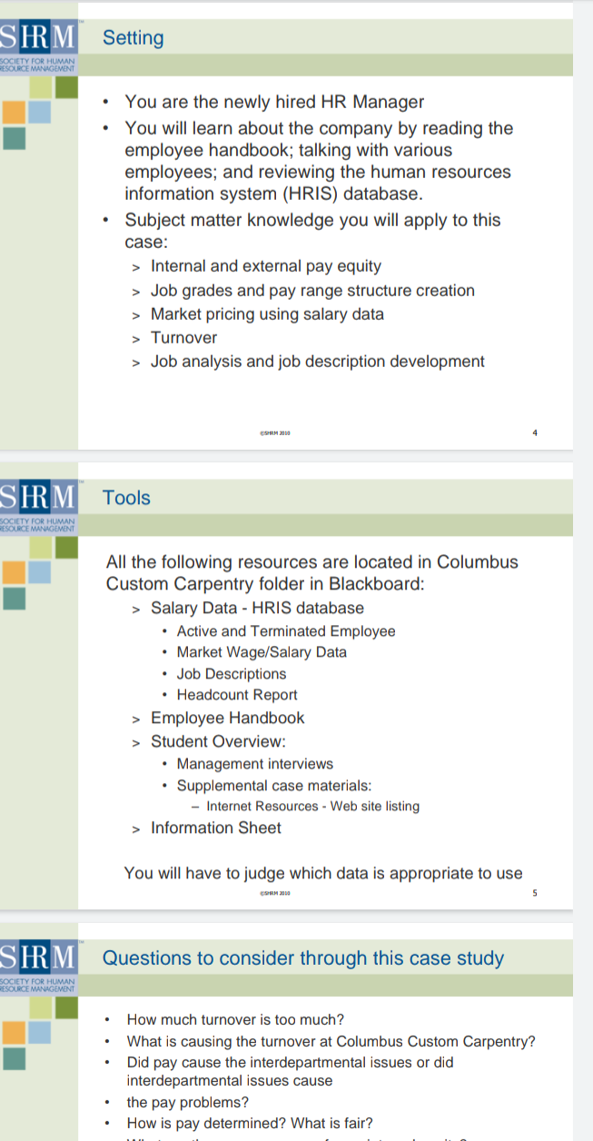 Regarding the Columbus Custom Carpentry Case