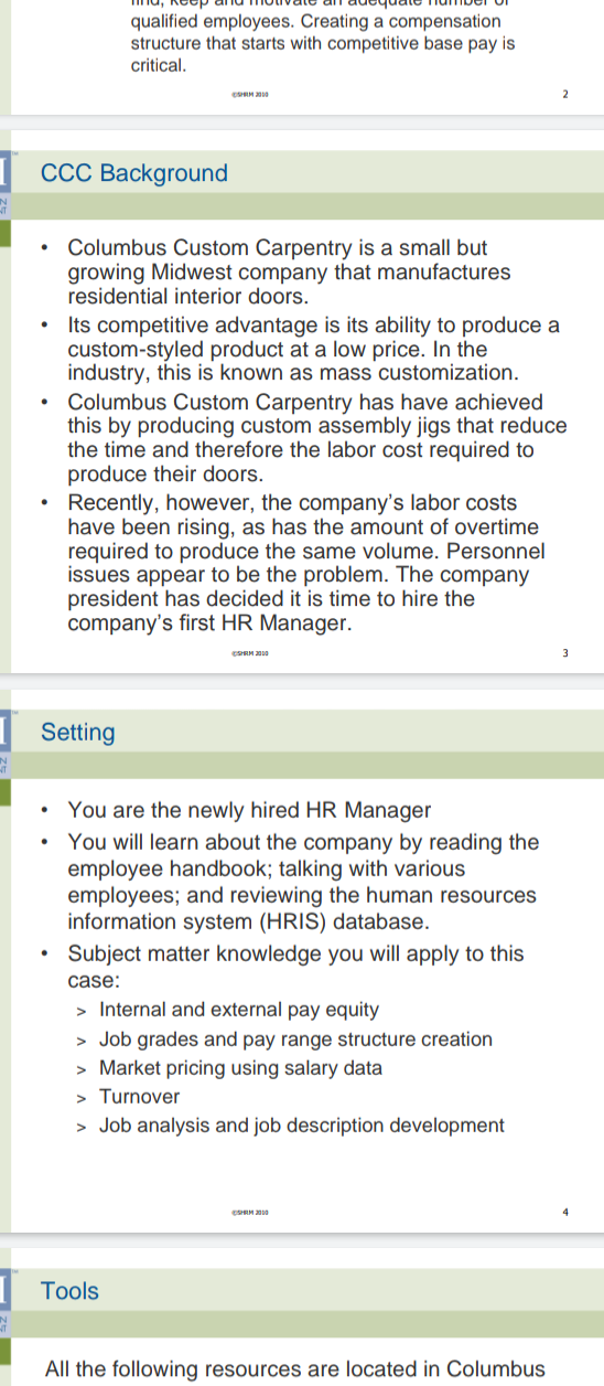 Regarding the Columbus Custom Carpentry Case