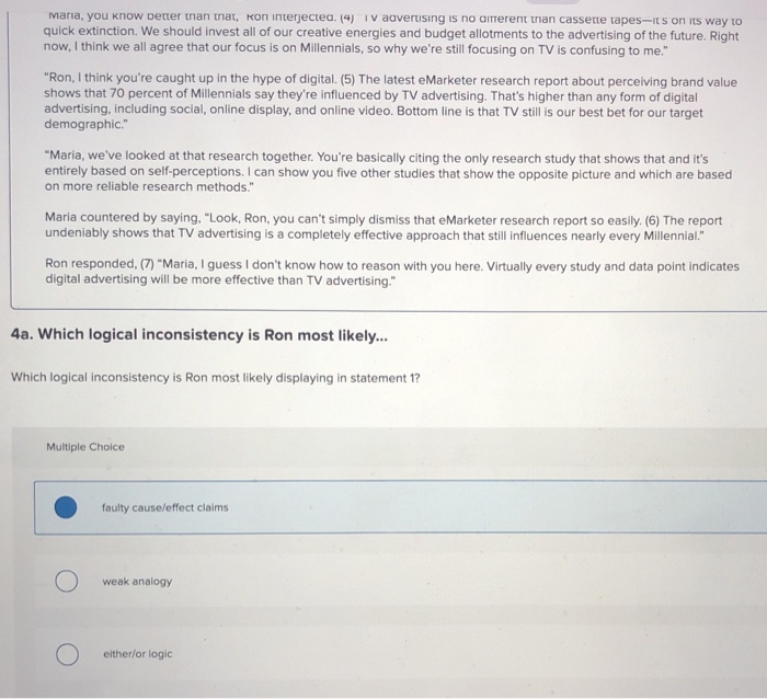 4. Identifying Logical Inconsistencies