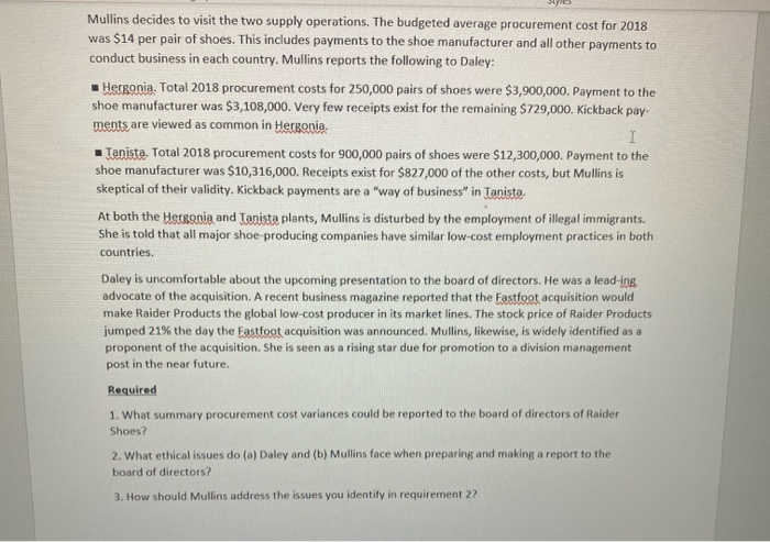 please anwser this ASAP Styles CASE 1 Rashid