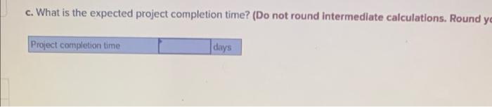 The following represents a project that should be