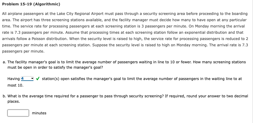 All airplane passengers at the Lake City Regional