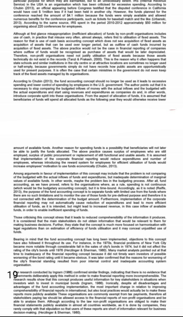 need conclusion particular purpose for which they