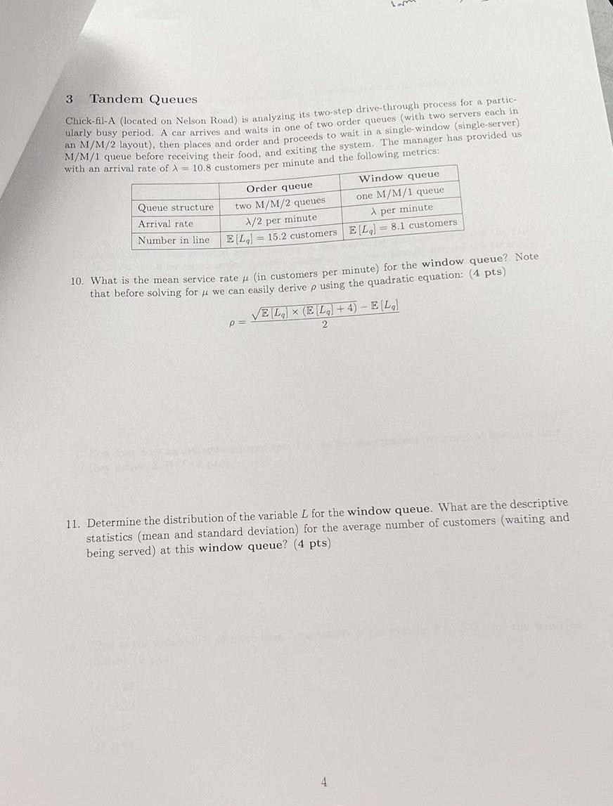 2 Queues and Space Allocation This is very