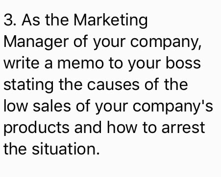 1. A reputable company is looking for a Marketing