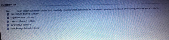 Question 19 duced focus on how work is done Nin)