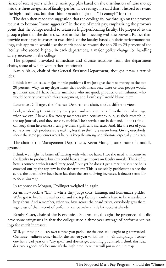 Read the case and answer Question 1 (3 parts)...