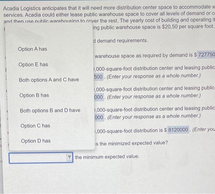 I just need the answer to part f. of the