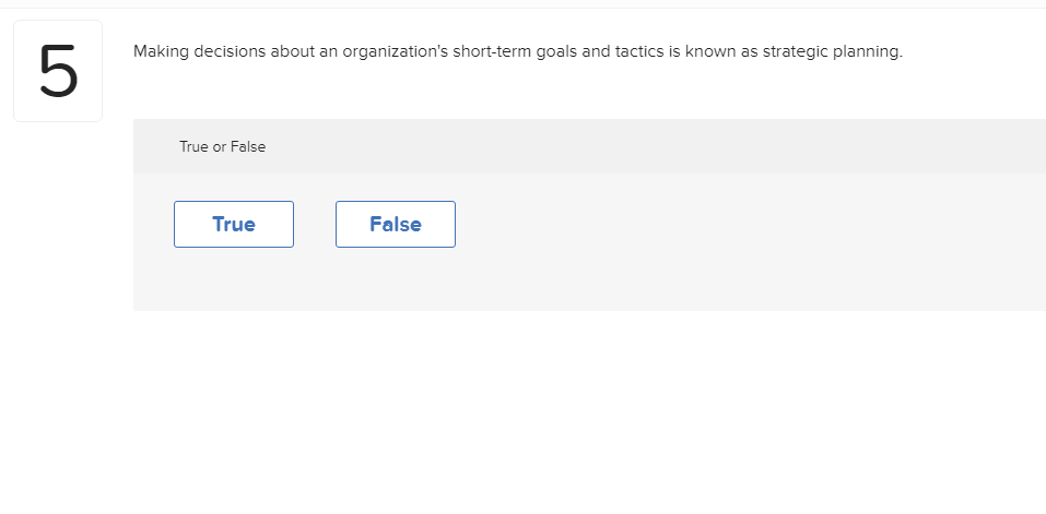Making decisions about an organization's
