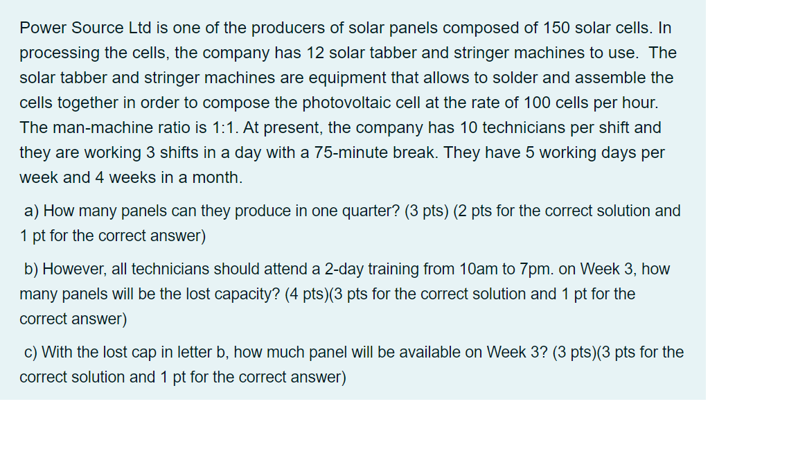 Power Source Ltd is one of the producers of solar
