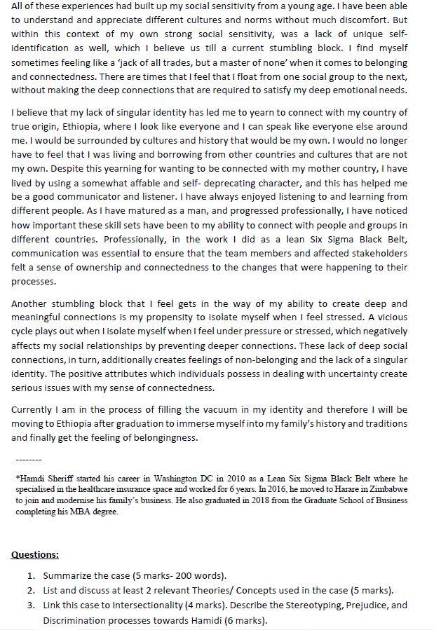 For my entire life, I have always a sense of