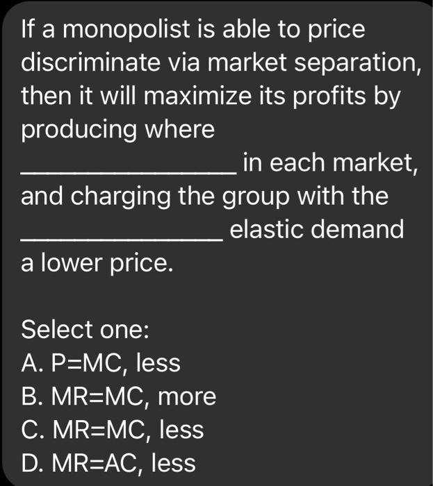 Which of the following is an accurate statement