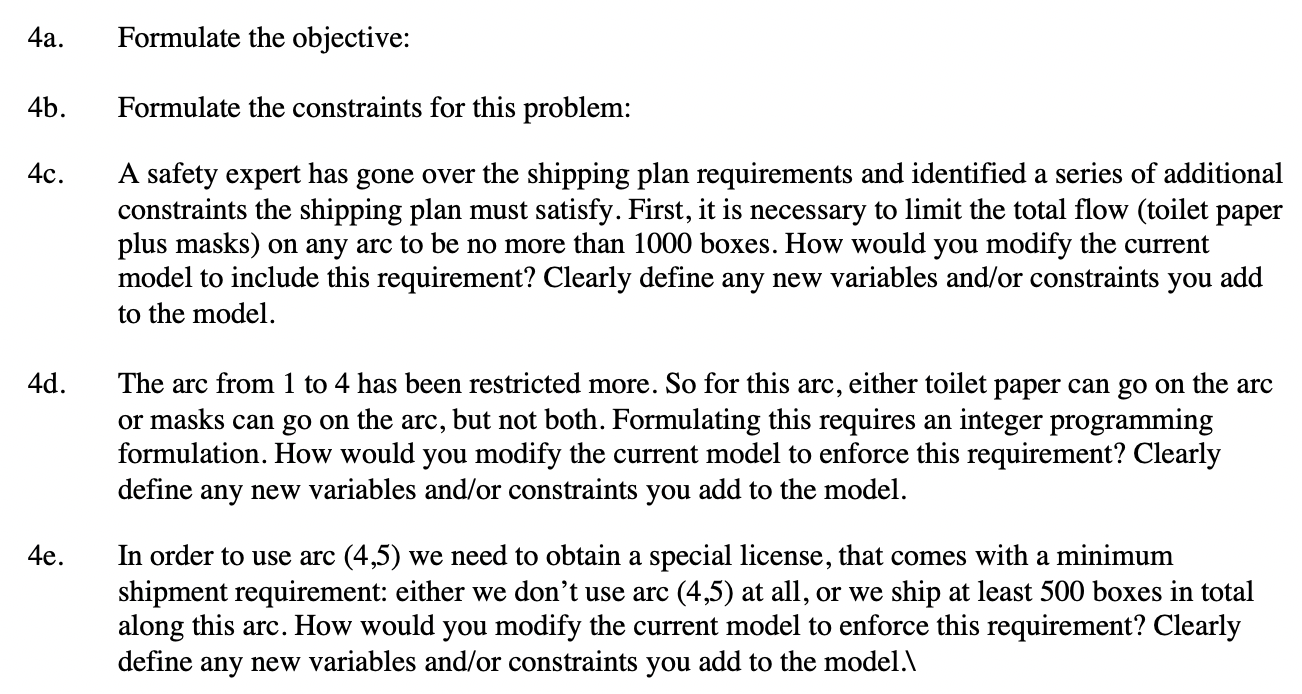 Essentials Inc. needs to ship 900 boxes of toilet