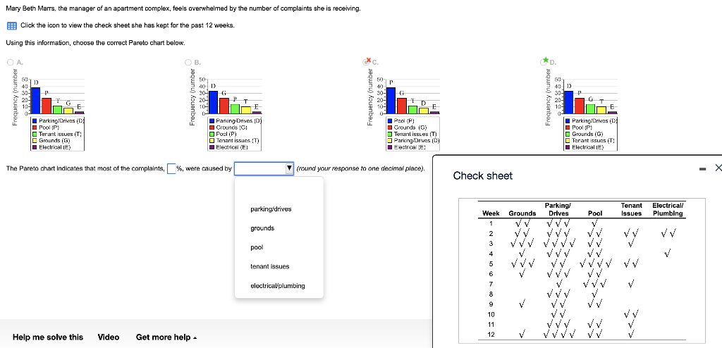 Mary Beth Marrs, the manager of an apartment