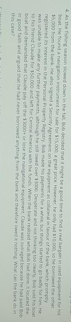 4. As the fishing season slowed down in the fall,