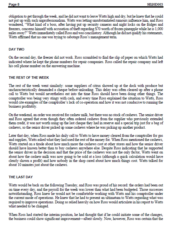 Watts and Ross find themselves constantly trying