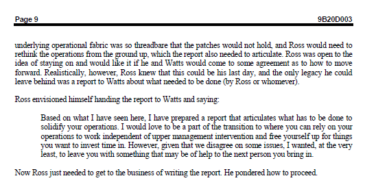 Watts and Ross find themselves constantly trying