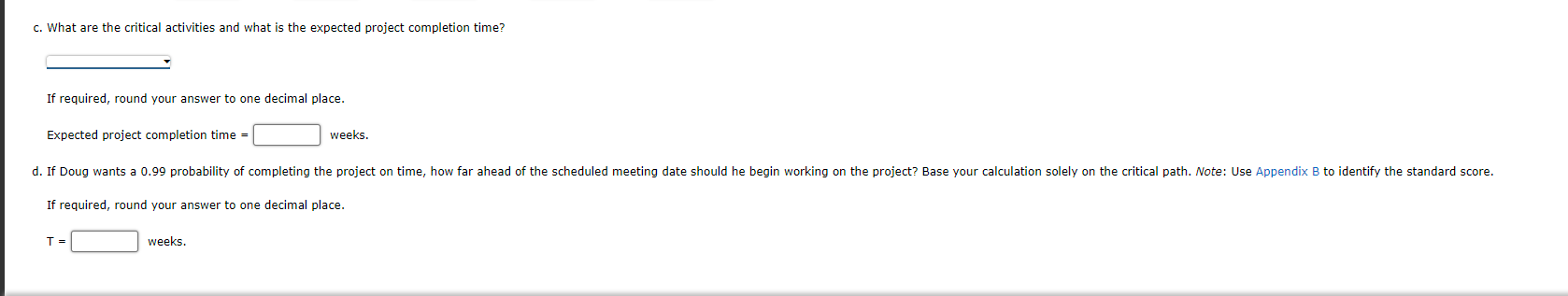 Problem 9-15 (Algorithmic) Doug Casey is in