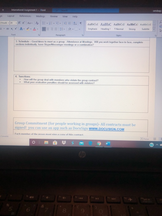 Mailings References Review View Help A A A A E