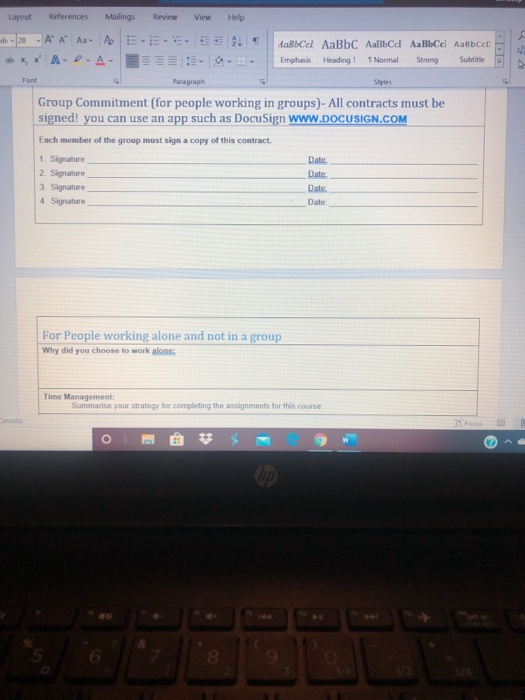 Mailings References Review View Help A A A A E