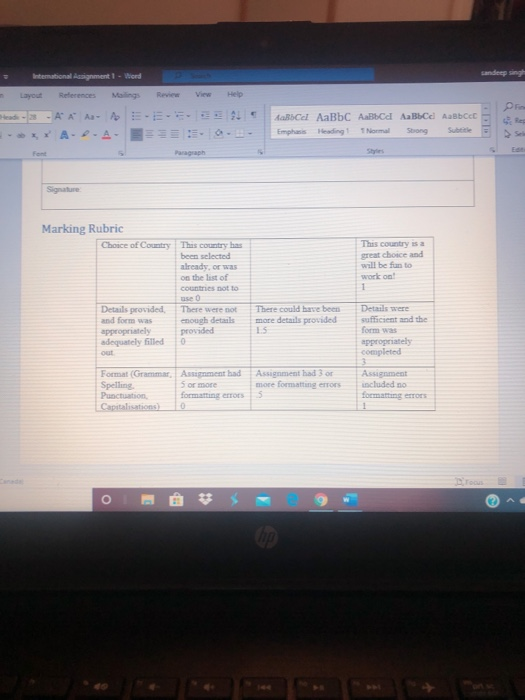 Mailings References Review View Help A A A A E