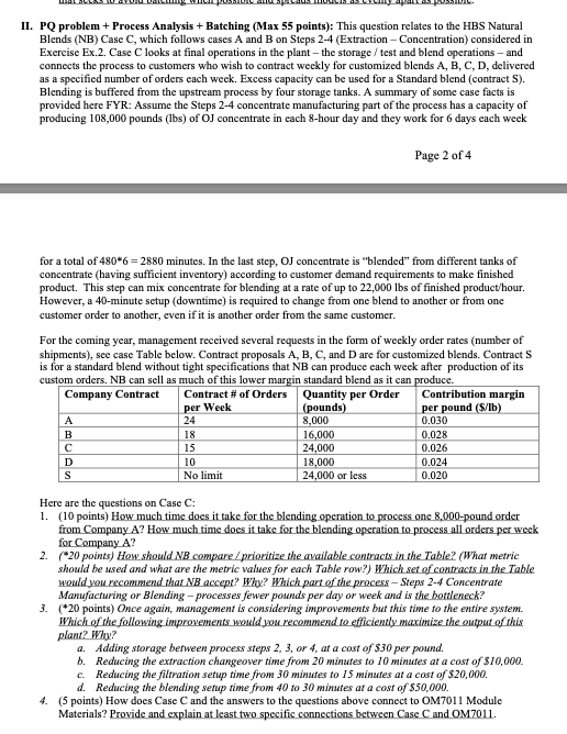 please help with all parts of the question. This