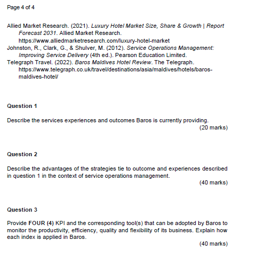 Baros, The Maldives The Republic of the Maldives