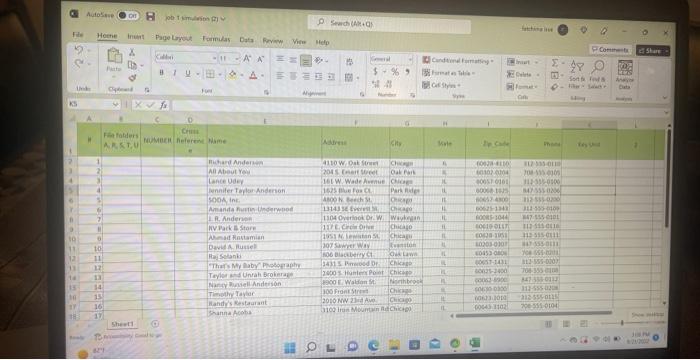 simulation job 1 Rules 1-4