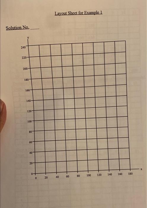 ET 310 Layout Using From-To Chart 1) From-to