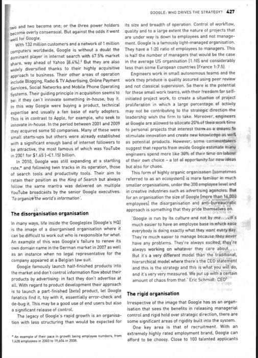 I need Help to understand this case study. please