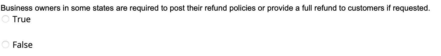 Business owners in some states are required to