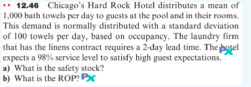 Please type your answer 12.46 Chicago's Hard Rock