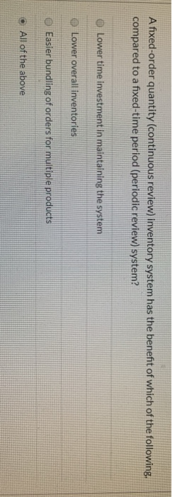 Please, thank you.... In the basic EOQ model, if