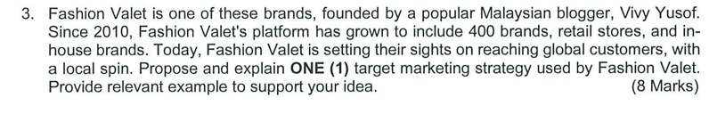 Q3 THIS IS MY PRINCIPAL MARKETING TEST PLS HELP