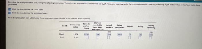 full year Comode the lovet production plan, sing