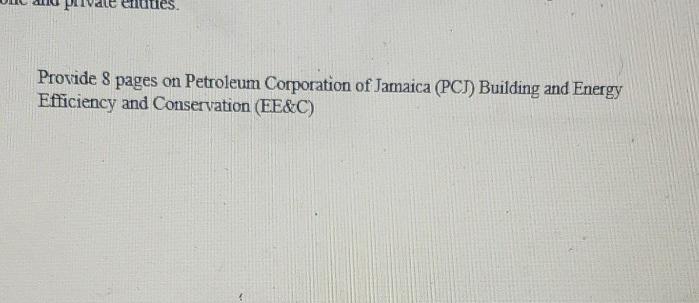 ale eruties. Provide 8 pages on Petroleum