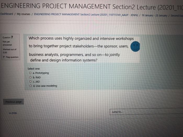 ENGINEERING PROJECT MANAGEMENT Section2 Lecture