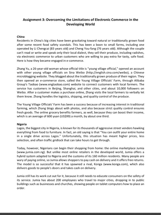 Assignment 3: Overcoming the Limitations of